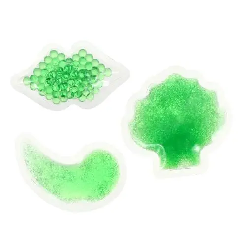 Produktbild: HONMEET 3 Packungen Beauty Spa Augen Gesichtspflege Pad Augenmaske Kaltkompressen Pad Körperpflegeprodukte Unter Der Augenklappe Unter Augen Creme Gesichtspad Pads Pvc