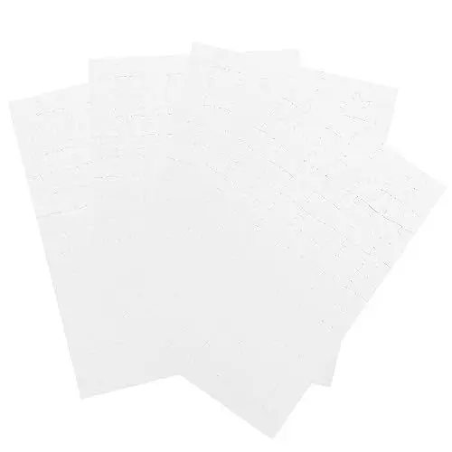 Produktbild: HONMEET 4 Sätze Leeres Puzzle Zum Ausmalen DIY Papierpuzzle Kinderpuzzle Spielzeug Für Dekoration Oder Basteln