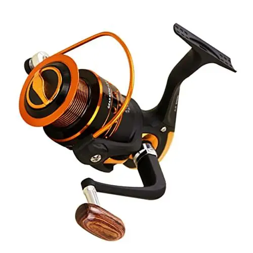 Produktbild: HONMEET Angelgerät Mit Metallarm Rolle Robustem Ausrüstungsmaterial Zum Baitcasting