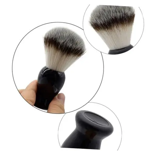 Produktbild: HONMEET Herren Whisker Brush Bartbürste Griff Styling Bartbürste Täglicher Reinigungshelfer