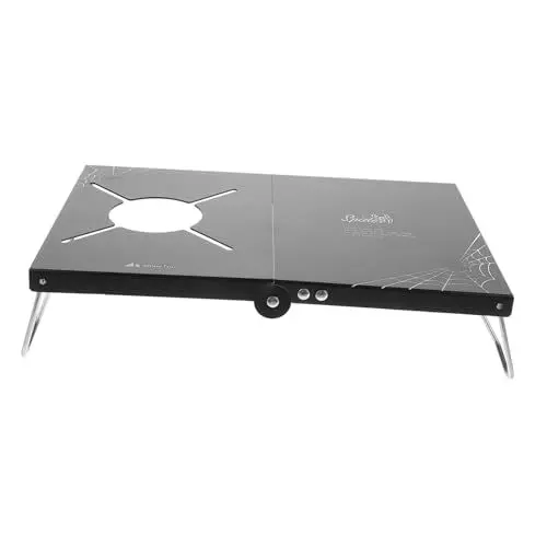 Produktbild: HONMEET Faltbarer Campingtisch Klappbarer Outdoor Tisch Für Camping Wandern Picknick Angeln Kompakt Leicht Tragbar Klappbar Robust