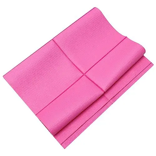Produktbild: HONMEET Tragbare Yogamatte – Tpe-trainingsmatte – Fitness-campingmatte Für Zuhause Leichtes Reise-yogapad Für Frauen Und Männer Bequem Für Yoga-stretching