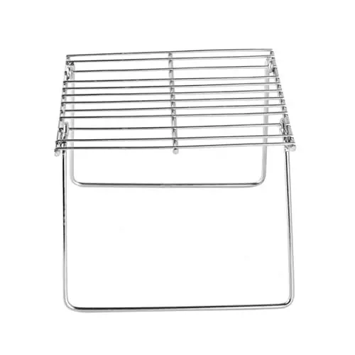 Produktbild: HONMEET Mini Rack Tragbarer Grillrost Aus Edelstahl Für Outdoor-camping Einfache Montage Größe 1
