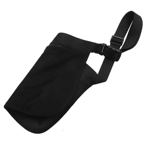 Produktbild: HONMEET Tennis-Gürteltasche Tennis-Mesh-Tasche Tennistragetasche Tennistasche zur Aufbewahrung Tennis-Picking-Tasche Netztasche für Bälle Tasche zum Ballsammeln Oxford-Stoff Black