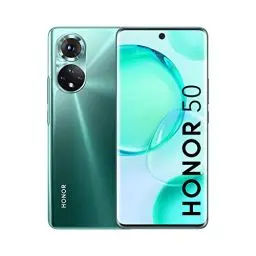 Produktbild: HONOR 50 Smartphone 5G, Mobiltelefon ohne Simlock mit 6+128 GB und 108-MP-Kamera, Dual-SIM Handy, Abgerundetem 6,57-Zoll-Bildschirm mit 120 Hz und Android 11, Globale Version Emerald Green