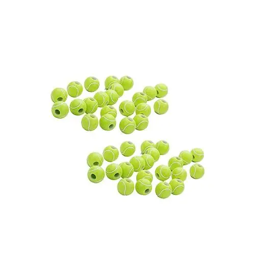 Produktbild: HOODANCOS Tennis-schmuck-charms Acryl Großes Loch Runde Perlen Für Die Schmuckherstellung 100 Stück