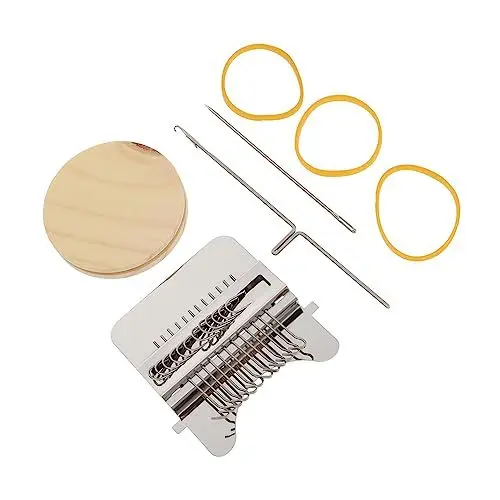 Produktbild: HOODANCOS Strickset 1 Set Strickmaschine Aus Holz Zum Weben Reparieren Von Kleidung Basteln 12 Nadeln