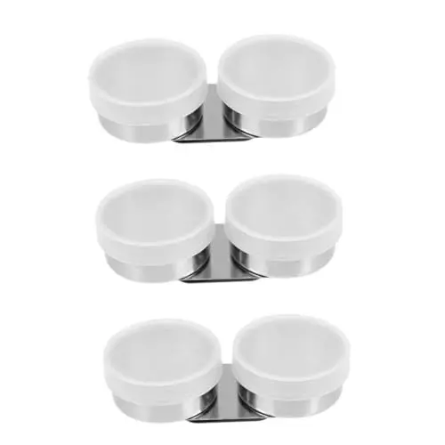 Produktbild: HOODANCOS 3 Stücke Öl Sieb Malerei Öl Tasse Farbe Wasser Tasse Für Öl Malerei Zubehör Pinsel Stift Reinigung Topf