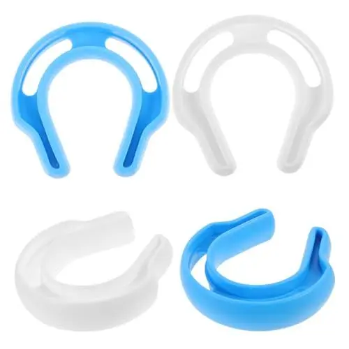 Produktbild: HOODANCOS 4 Stück Türstopper Mit Einklemmschutz Türschutz Für Kinder Fingerklemmschutz Kindersichere Türstopper Bequemer Türstopper Türklemmschutz Türstau Polyethylen Niedriger Dichte