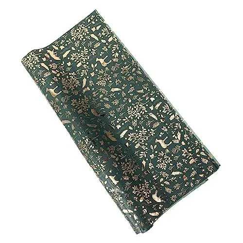 Produktbild: HOODANCOS 5 Blätter Blumenpapier Blumenverpackungspapier Heißprägung Zum Verpacken Von Blumensträußen