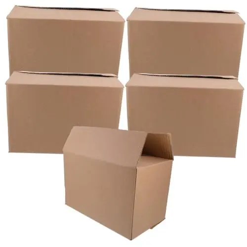 Produktbild: HOODANCOS Express-box Für Die Lagerung Von Artikeln 5 Stück Verpackungsboxen Set Wellpappe