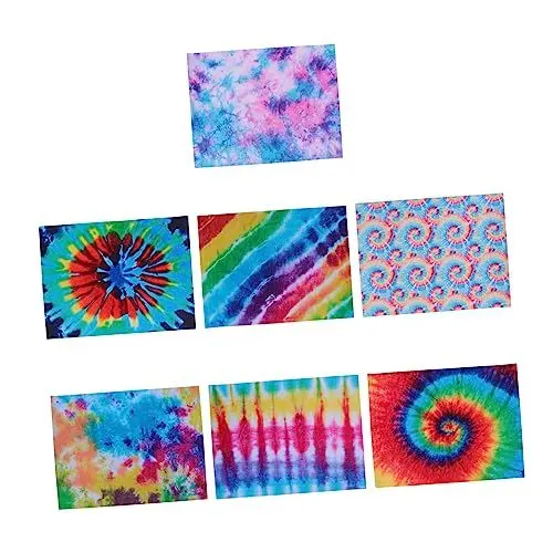 Produktbild: HOODANCOS 7blätter Faux Pu Blätter Künstliche Pu Blätter Für DIY Und Schmuckherstellung Lederstoff Für Schleifen Schöne Farbe Modisch Glänzend Und Schön