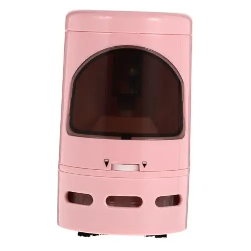 Produktbild: HOODANCOS Elektrischer Bleistiftspitzer Buntstiftspitzer Tragbarer Mini-staubtuch Desktop-reinigungsgerät Bleistiftspitzer Für Kinder Handgehaltener Bleistiftspitzer Abs Rosa