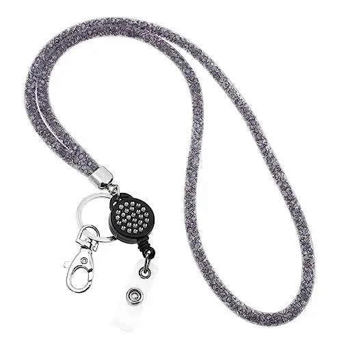 Produktbild: HOODANCOS Abreißbares Lanyard-abzeichenhalter Mit Schlüsselanhänger Leicht Und Einfach Zu Verbinden