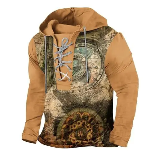 Produktbild: Hoodie Herren Fantasy Geile Halloween Kostüme Hoodies Fleecepullover Herren Langarm Poloshirt Herren Kaputzensweatjacke Männer Pullover Herren Ohne Kapuze Zipper Hoodie Rundhalspullover Mit Taschen