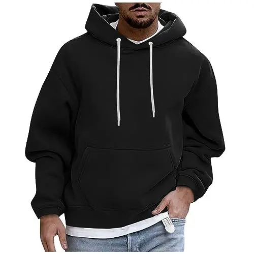 Produktbild: Hoodie Herren Schwarz Sweatjacke Herren Mit Kapuze Stussy Hoodie Motorrad Hoodie Mit Protektoren Herren Hoodie Hoodie Herren Kapuzenpullover Herren Hoodie Strickpullover Herren Hoodie Teenager