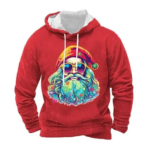 Produktbild: Hoodie Herren mit Aufdruck Hoody Herren 6XL Leinenjacke Herren Sommer Langarm Pullover Herren Weihnachtspullover 3XL Herren Löwen Pullover Herren Weihnachtspullover Mä 152 Hoody Herren Sale