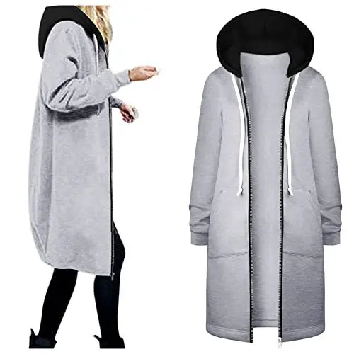 Produktbild: hoodie damen sale winterjacke für mädchen 134 wanderjacke damen softshell mantel für damen winterjacke damen warm gefüttert fleecejacken fleecejacke damen teddyfleece damen fleecejacke ohne kapuze