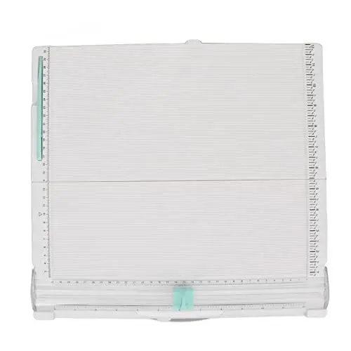 Produktbild: Hooleey Tragbarer Papierschneider, 31 x 30 cm, faltbar, sicher, einfache Bedienung, Papierschneider für Zuhause, Schule, Büro