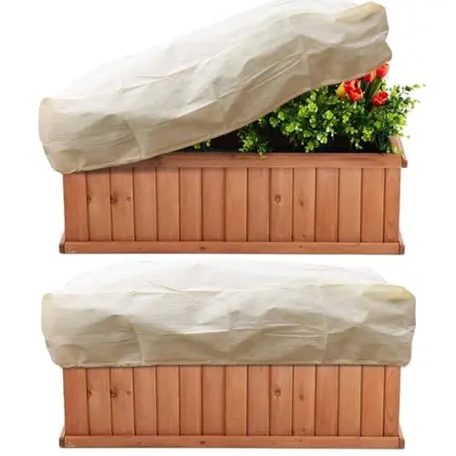 Produktbild: HOOPOE 2 Stück Pflanzenschutz Winter Kübelpflanzen,Winterschutz für Kübelpflanzen 150 x 45 x 40 cm,Pflanzen Winterschutz Draußen,Schutzhülle Pflanzen Winter,Winterschutz für Pflanzen