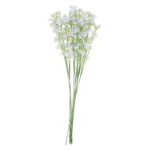 Produktbild: HOOTNEE 10 Stücke Seide Babys Atem Künstliche Blumen Gefälschte Bouquet für Home Office Decor