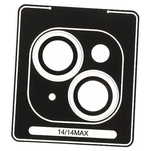 Produktbild: HOOTNEE Linsenaufkleber Kameraschutz Linsenschutz Kameraobjektiv-bildschirmabdeckung Handy-zubehör Handy-objektiv Kameraobjektivabdeckung Camcorder-objektive Aluminiumlegierung Transparent