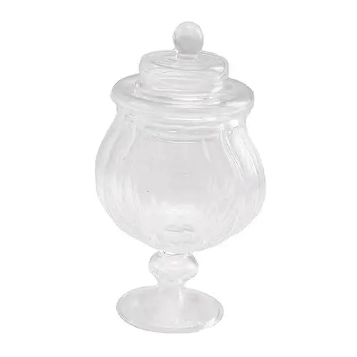 Produktbild: HOOTNEE Puppenhaus Bonbonglas Terrarienbecken Halloween-tisch-bonbonglas :: Mini Honiggläser Glasgefäße Zur Dekoration Miniaturspielzeug Terrarium Miniaturen Kleiner Behälter Süssigkeit