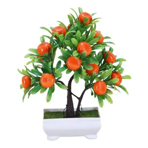 Produktbild: HOOTNEE Künstlicher Obstbaum Gefälschter Bonsai Simulierter Obstbaum Dekoration Für Büro Und Zuhause