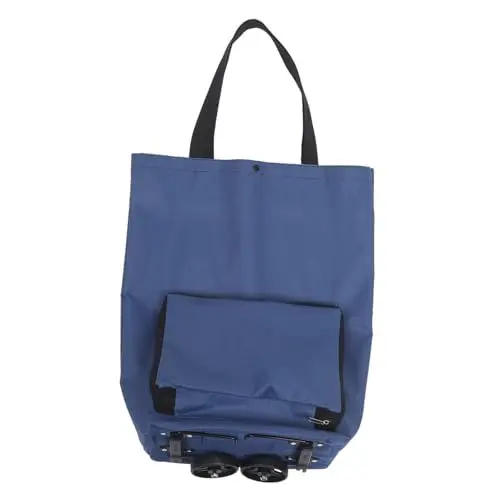 Produktbild: HOOTNEE Elegante Einkaufstrolley-tasche Mit Faltbarem Design Wiederverwendbare Einkaufstasche Für Die Wäsche
