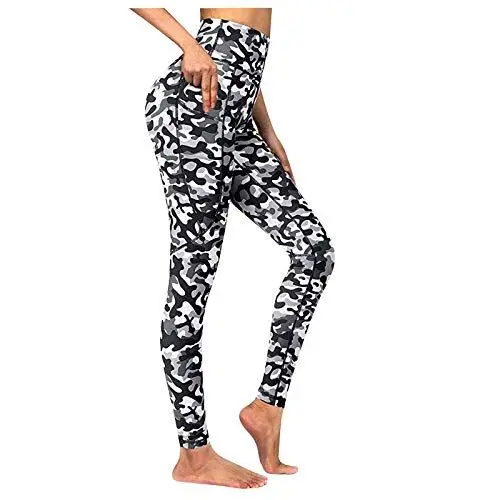 Produktbild: Leggings Damen Schwarz Scrunch,Gamaschen,Sport Women 'S Fitness Athletic-Yoga-Leggings Training Druckhosen Leggings Damen Mit Taschen,Sexy Leggings Damen,Sexy Leggings Damen,Yoga Hose Damen