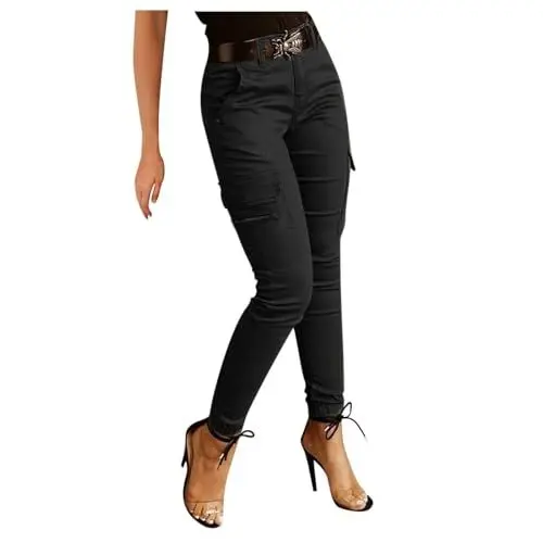 Produktbild: HOOUDO Alle Angebote Aktuell Heute Winterleggings Große Größen Thermohose+Damen+Winter Elegante Leggings Damen Jumpsuit Kuschelig Damen Leggings Mit Kompression Damen Meine Bestellung