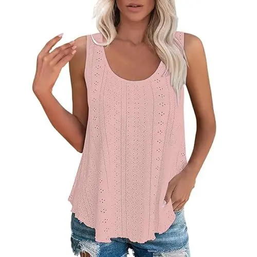 Produktbild: HOOUDO Damen Sale Angebote Sale Bluse Gelb Damen Sommer Sweatshirts Für Damen Bluse Top Damen Elegant Bauchfreies Top Maedchen Blusentops Damen Elegant Ärmellos Ärmellose Blusen Mein Bestellung Sale