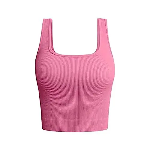 Produktbild: HOOUDO Damen Tshirt Sale Angebote T Shirt Damen Mit Druck Ärmellose Hemdoberteile Für Damen Shirt Damen Elegant Ohne Aermel Gehaekelte Oberteile Ärmellose Tshirts Damen Mein Bestellung Sale
