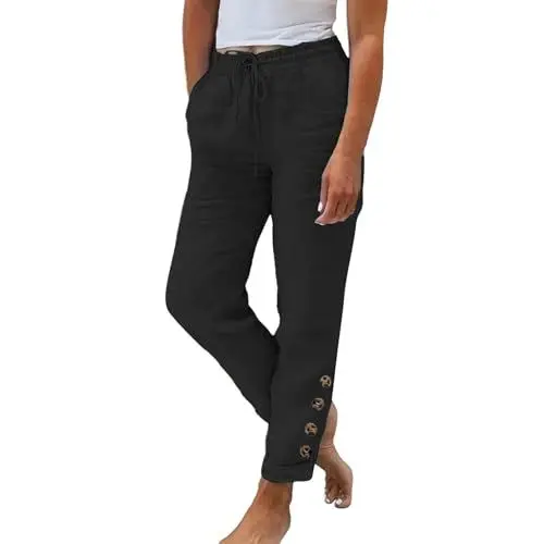 Produktbild: HOOUDO Kleider Angebot Sale Gefuetterte Leggings Ohne Naht Leggings Komfortbund Netz Leggings Schwarz Leggings Damen Baumwolle Mit Taschen Feinstrumpfleggings Damen Meine Bestellungen