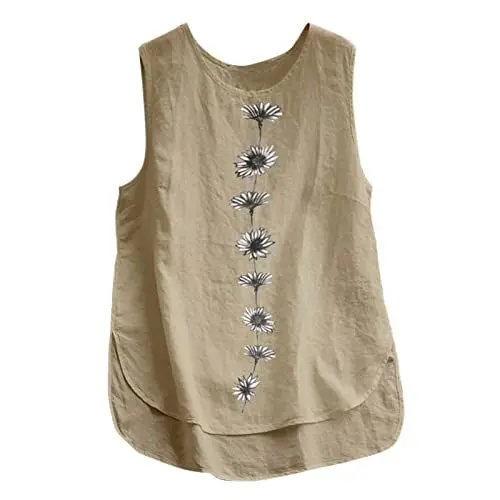 Produktbild: HOOUDO Outlet Angebote Sale Damen Chiffon Tunika Damen Sommerbluse Damen Große Größen Pinke Oberteile Damen Party Tshirt Blau Damen Basic Tanktop Lang Pullover Strick Grün Mein Bestellung Sale