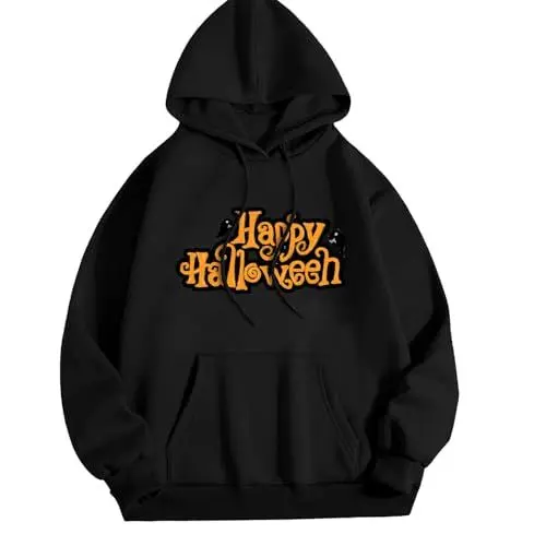 Produktbild: HOOUDO Sale Angebote Sale Angebote Casual Brief Blumendruck Langarm Rundhals Kordelzug Kapuzenpullover Hoodie Billig Damen Pullover Beige Gelbes Sweatshirt Kinder Oberteile Sale Angebote Bestellung