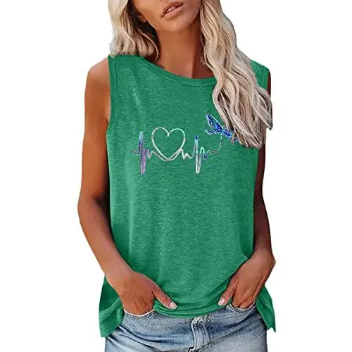 Produktbild: HOOUDO Sale Angebote T-Shirt Damen Oversize Cami Strick T-Shirts Häkelweste Boho Elegantes Top Schwarz Oberteil Party Elegante Bluse Schicke Tops Glitzer Pailletten Weiss Mit Spitze Oberteile Sexy