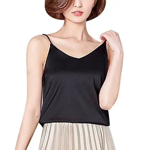 Produktbild: HOOUDO Same Day Angebote Sale Weisses Tshirt Kinder T Shirt Damen Rundhals Baumwolle Basic Spaghetti Top Damen Damen Pailletten Oberteil Weiße Longbluse Damen Meine Bestellungen Anzeigen 24