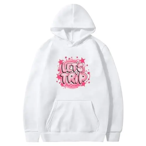 Produktbild: HOOUDO Sonderangebote Schnäppchen Let's Trip Hoodies Winter Frauen Männer Mode Casual Streetwear Mit Kapuze Sweatshirts Dicke Pullover Damen Lustige Weihnachtspullover H Meine Bestellungen Anzeigen