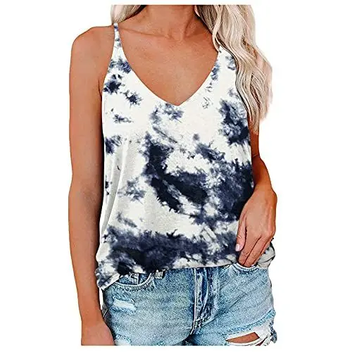 Produktbild: HOOUDO Sonderangebote Schnäppchen Shirt Festlich Damen Ärmellose Hemd Oberteile Für Damen 80Er Jahre Mottoparty Outfit Crop Tops Damen Sommer Tank Top Lang Damen Set Meine Bestellungen Sale