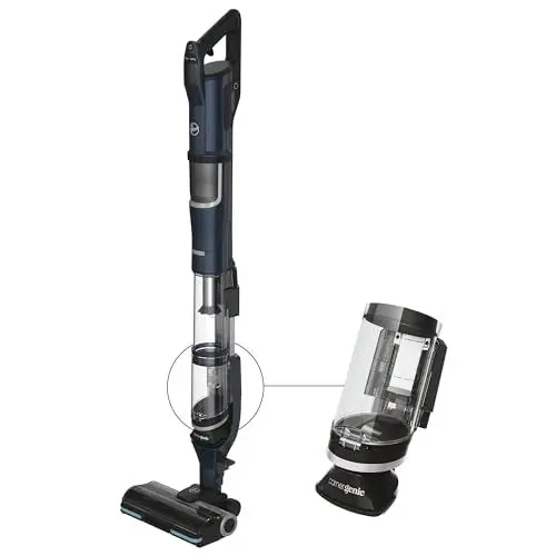 Produktbild: Hoover HFX Akku Staubsauger mit Tierhaar-Düse & LED, bis 60min I Staubsauger kabellos mit Corner Genie™ zum Reinigen von Ecken & Kanten I mit Anti-Twist™ gegen Verheddern eingesaugter Haare (HFX20P)