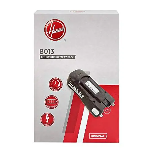 Produktbild: Hoover B013 Lithium-Akku für Staubsauger, wiederaufladbar, 22,2 V, schwarz, Original-Akku, für Staubsauger Hoover H-Free 200