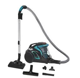 Produktbild: Hoover Bodenstaubsauger mit Parkettdüse – beutelloser Staubsauger mit Zyklon- & Selbstreinigungs-Technologie – extrem leise (68 dBA) & energiesparend – HEPA-13 Filter für Allergiker (HP710PAR)