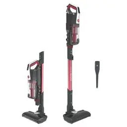 Produktbild: Hoover H-FREE 500 HF522STH 011 HOME Akku-Staubsauger ohne Beutel – bis zu 30 Min. Laufzeit – komprimierbar für kompaktes Verstauen – kabelloser Staubsauger mit LED & Parkfunktion