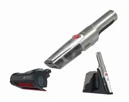 Produktbild: Hoover Handstaubsauger mit Tierhaar-Düse für Auto, Polster, Tisch – leichter & kraftvoller Handsauger mit LED-Licht – Auto Staubsauger mit 3-in-1 Aufsatz (HH710PPT)