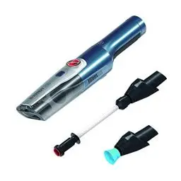 Produktbild: Hoover Handstaubsauger mit Vakuum-Funktion für Kleidung & Lebensmittel – Leichter & kraftvoller Handsauger mit LED-Licht – mit Vakuumierbeutel (HH710BSS)