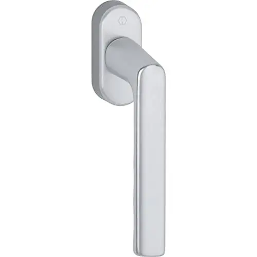 Produktbild: HOPPE 11949302 Fenstergriff Hamburg, Aluminium Silber eloxiert,