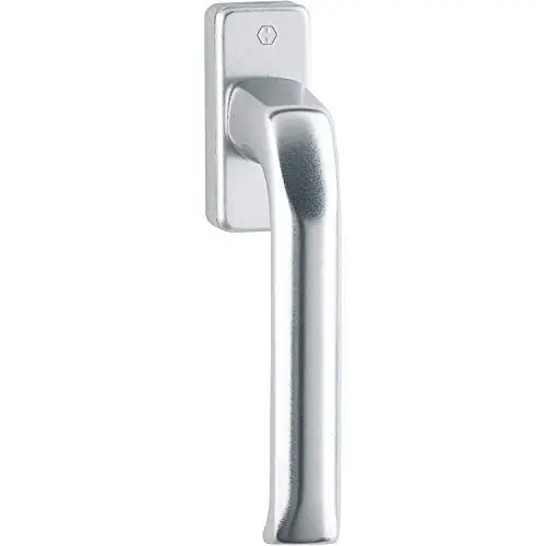 Produktbild: hoppe 790609 Fenstergriff London 013/U34 Alu.F1 32mm Stand.HOPPE, silber eloxiert