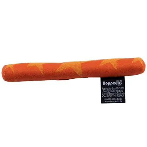 Produktbild: Hoppediz Nackenrolle für Babytrage und Tragetuch, Design Los Angeles orange