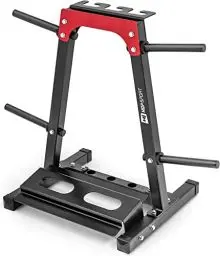 Produktbild: Hop-Sport Langhantel-Ständer Hantelscheiben-Ständer Hantelständer für Kurzhanteln Ablage für Gewichte und Hantelstangen HS-1008A
